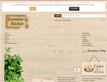 Tablet Screenshot of grandmaskitchenrecipescroatia.com